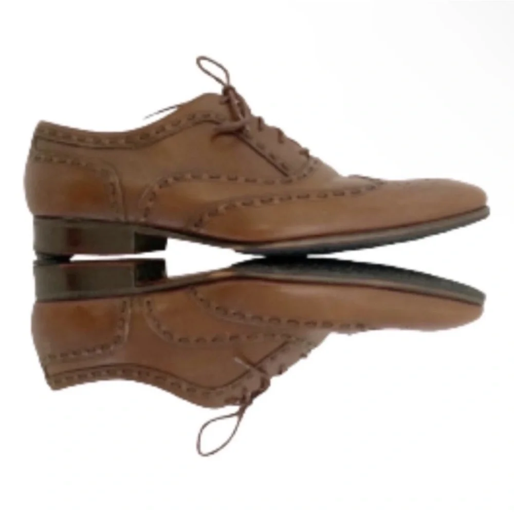 Rare Authentic CH Carolina Herrera luxury designer leather men's Oxford shoes 9